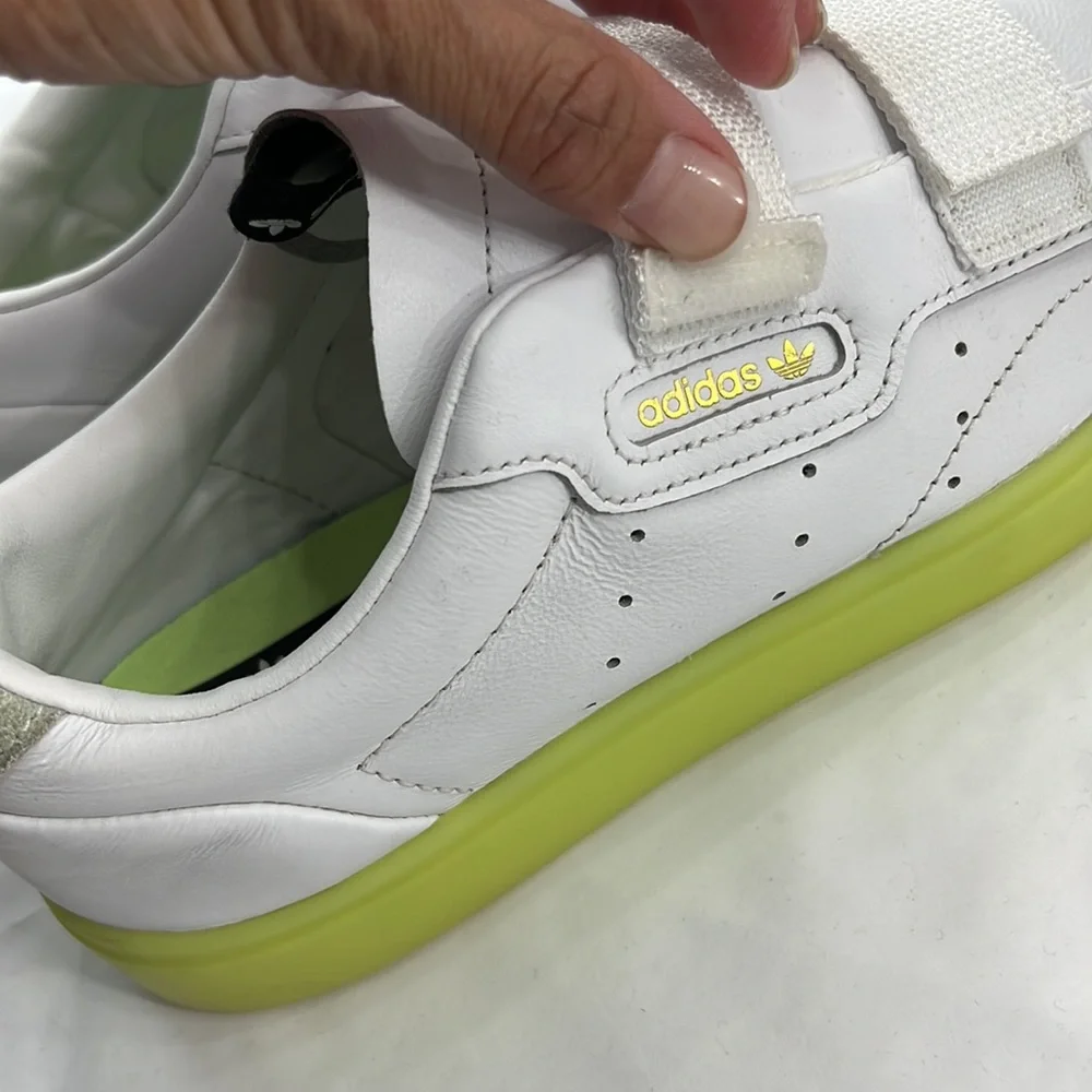 adidas sleek white